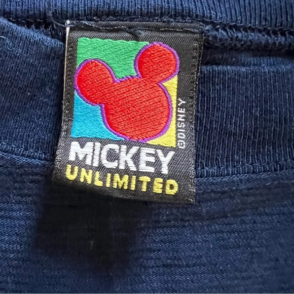 Vintage micky unlimited Disney tee shirt size medium 100% cotton great condition - Picture 4 of 5